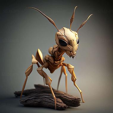 3D model Nesomyrmex ruani (STL)